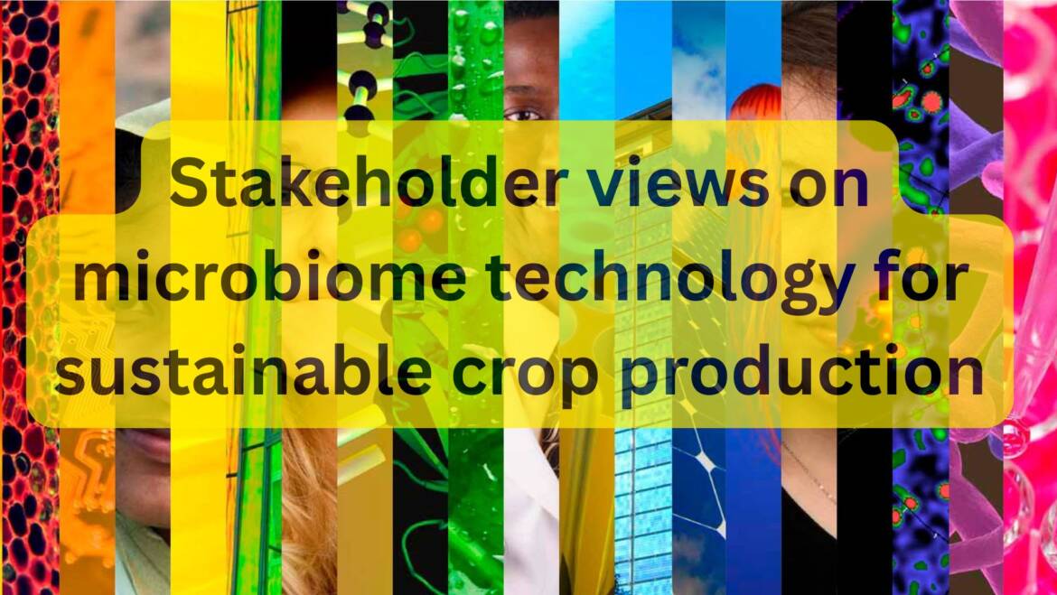 DKG Group Participates in Study on Stakeholder Views on Microbiome Technology for Sustainable Crop Production