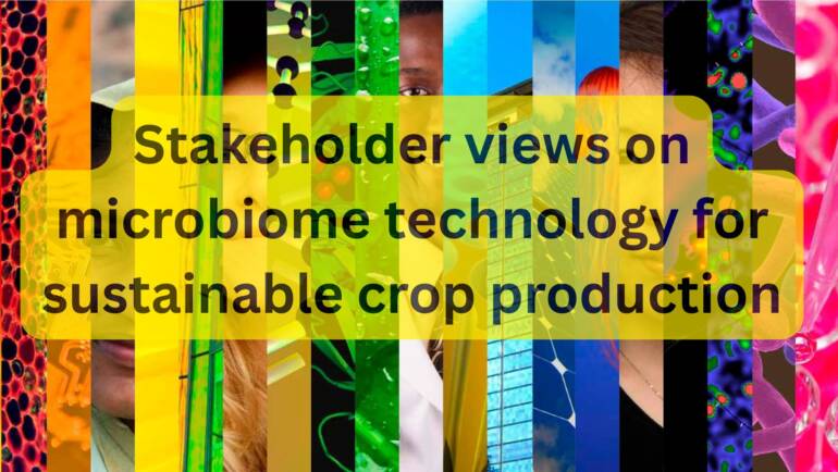DKG Group Participates in Study on Stakeholder Views on Microbiome Technology for Sustainable Crop Production